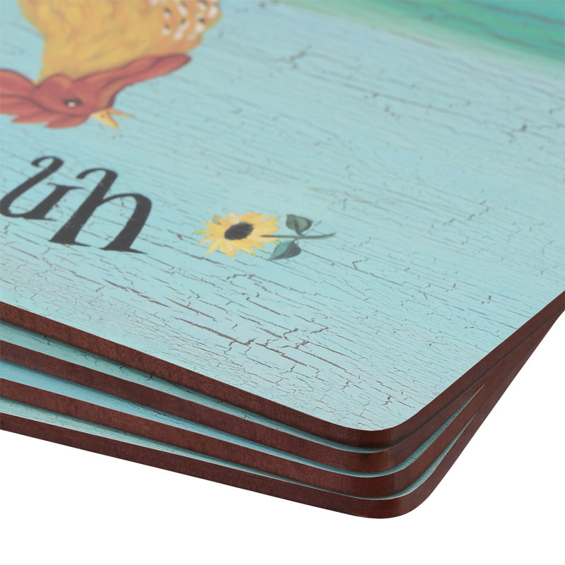 Dans Le Jardin 4 Piece Placemats Set