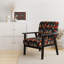 Fauteuil d'appoint rustique et industriel à motif géométrique I I - Rustic Industrial