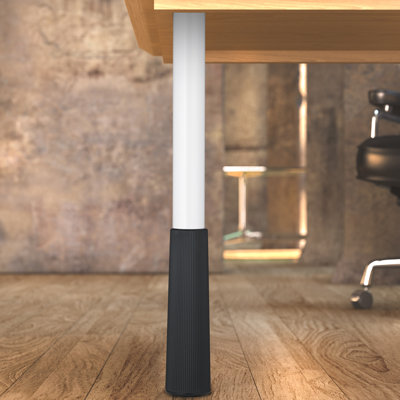 Pieds de table en aluminium