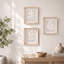 Three-piece Assembled Framed Glass Wall-Art Collection