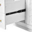 Ensemble de meuble-lavabo 30 po avec lavabo en céramique, armoire de rangement en bois massif, ensemble de meuble-lavabo autoportant avec 3 tiroirs et portes à fermeture douce-333666489