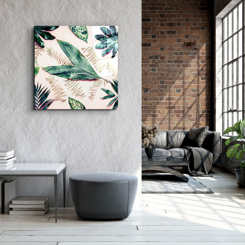 Superbe peinture décorative en verre trempé de 19,7 po x 19,7 po | 100% verre trempé, épaisseur: 0,16 pouce | Impression UV pour des couleurs éclatantes | Parfait pour la décoration intérieure, le salon ou le bureau