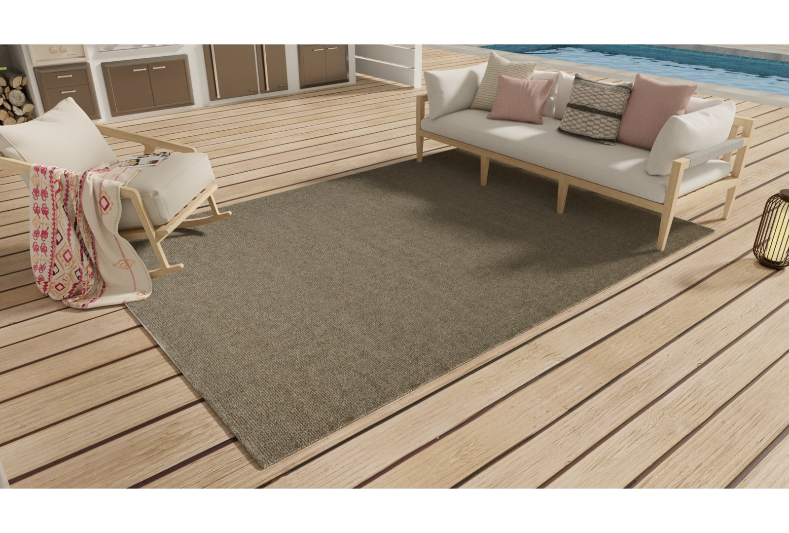 Castanon Hand-Woven Rug, Rectangle 9' x 12'