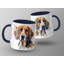 11oz Watercolour Basset Hound Design Coffee Mug-1359755577