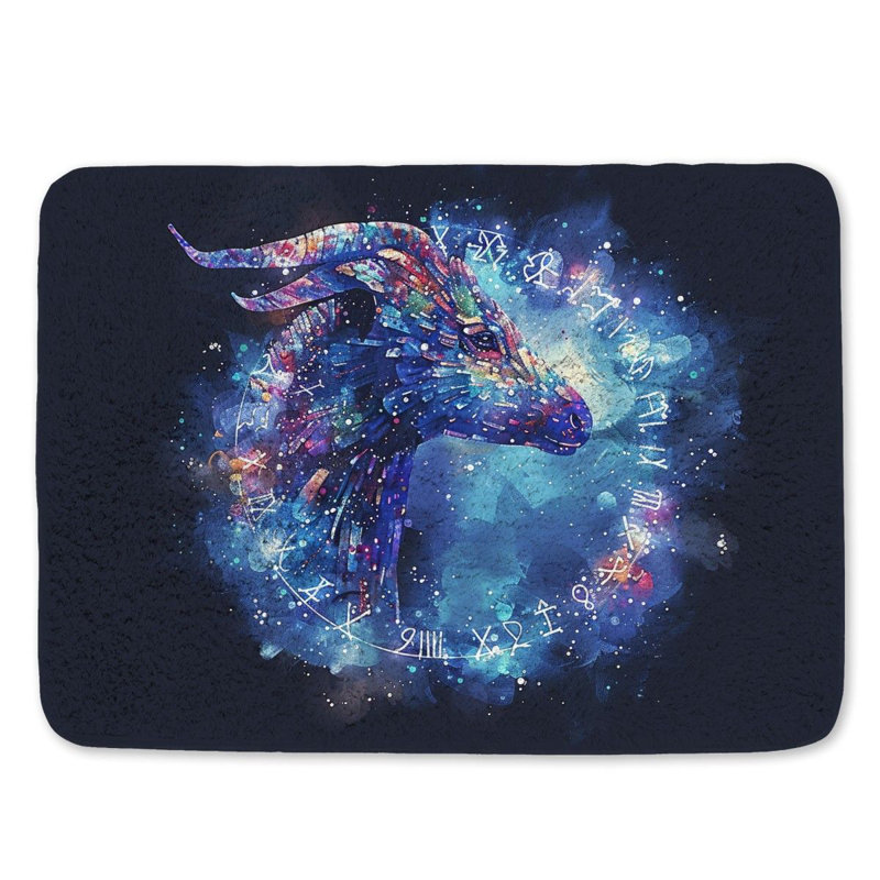 Starnisha Microfiber / Microsuede Non-Slip Bath Mat, 21"W x 34"L