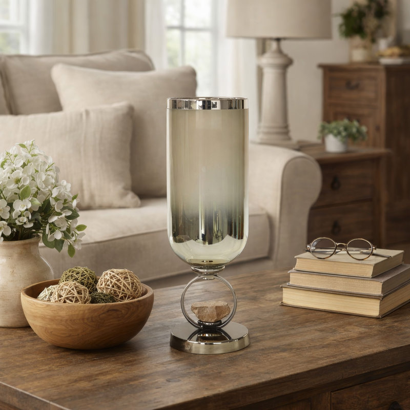 Aseel Table Vase, 17" H x 6" W x 6" D
