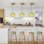 1 - Light Single Globe LED Pendant