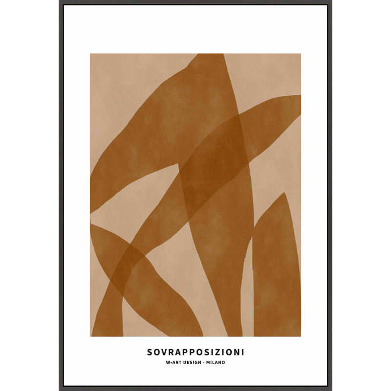 Bryheem 4 Framed On Canvas Print, Noir, H 20 po x l 14 po x P 1,25 po