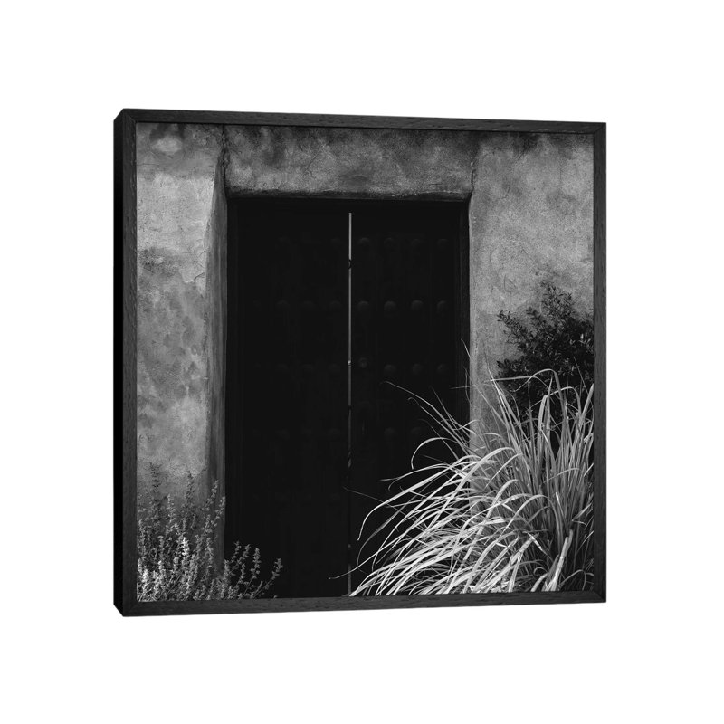 Santa Fe Architecture XII by Bethany Young - Print on Canvas, 93.98cm H x 93.98cm W x 3.81cm D, Black Framed