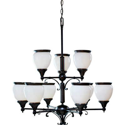 Lustre suspendu 9 lumières Hyde Park
