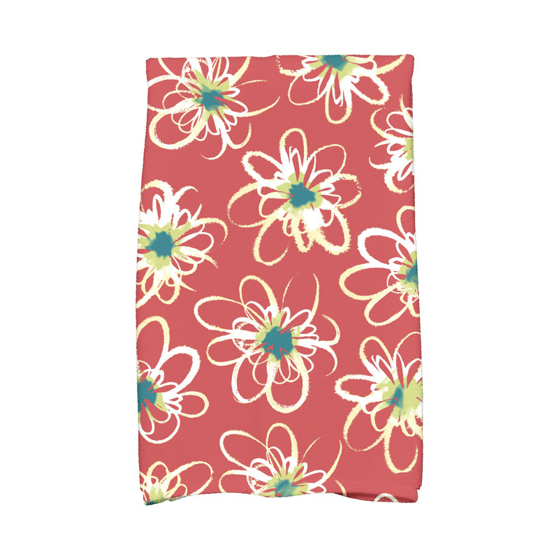 Slezak Hand Towel, Coral