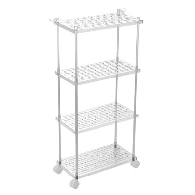 86cm H x 40cm W Bathroom Shelves with Wheels