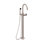 Descanso Bath Floor Mounted Tub Filler with Diverter and Handshower