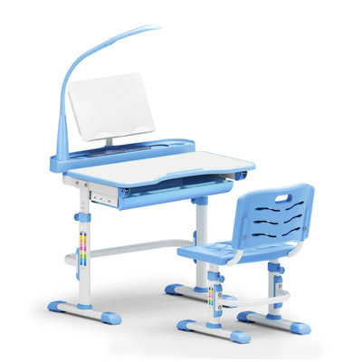 Bureau et chaise d'enfant multifonctionnels réglables