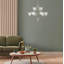 Lustre d'intérieur / classique à niveaux en nickel brossé 9 lumières avec abat-jour en verre albâtre Whetsel-24081067