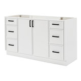 ARIEL Kelly 60 Single Bathroom Vanity Base Only