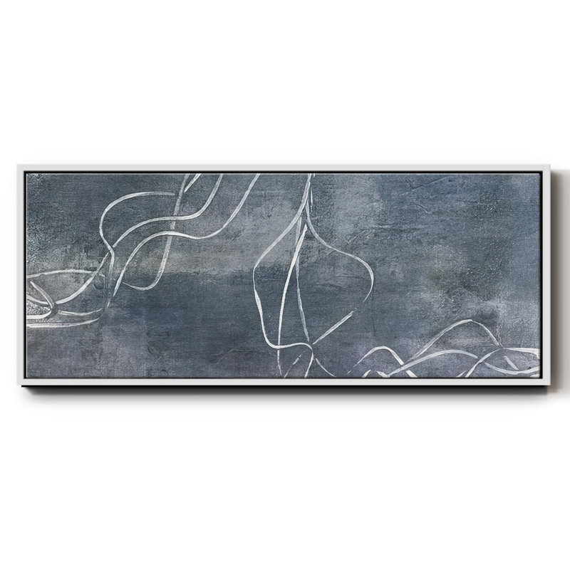 Organic Lining  I - Framed Canvas, 24" H x 60" W