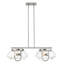 Luminaire suspendu linéaire pour îlot de cuisine 4 lumières Mathes-80587301