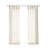 Twisted Tab Voile Sheer Window Pair, Lightweight And Elegant For Home Décor, Oeko-Tex Certified For Safety And Comfort-538167689