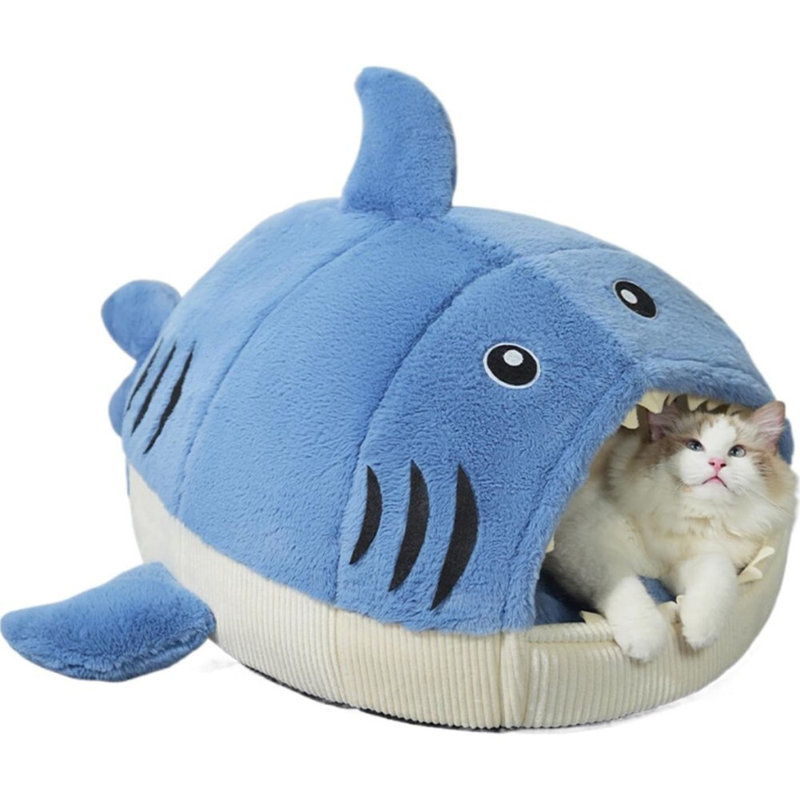 Chenil pour animal de compagnie Shark, Moyen L 23,62 po x l 19,69 po