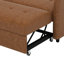 Lit convertible, fauteuil surdimensionné réglable avec trois ports USB-922337131
