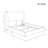 Dinapoli Upholstered Wingback Bed-881806970-897159549