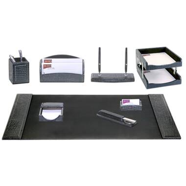 Black Leather Office Sets, Black Conference Set