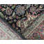 Wool Oriental Area Rug in Black/Pink/Green