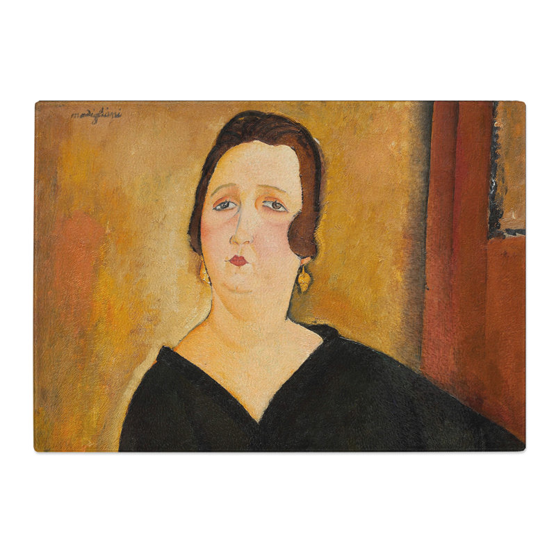 Madame Amedee by Amedeo Modigliani Chopping Board, 0.4cm H x 28.5cm W x 39cm L