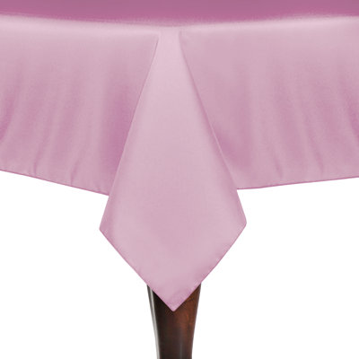 Saige Solid Color Square Tablecloth