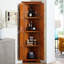 Armoire 72 "en chêne avec 8 portes - Maximisez le rangement de votre organisation