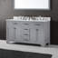 Ensemble de meuble-lavabo double 60 po Cassel-1313265770