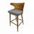 Barstool with Solid Wood Frame-23021028
