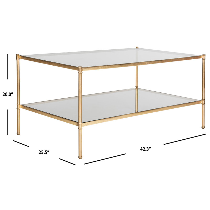 Table basse avec rangement Rex
