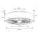 19.6'' Ceiling Fan with Light Kit and Remote Control Included
