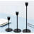 Elegant Taper Candle Holders Set Of 6, Rust-Proof Aluminum Alloy, Non-Slip Velvet Base, Perfect For Weddings, Centerpieces, And Home Decor-274304280-274304281