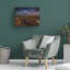 Art mural sur toile tendue - Royce Bair «Colorful Canyon Layers», décoration murale pour le salon, la chambre à coucher ou le bureau - 14 x 19