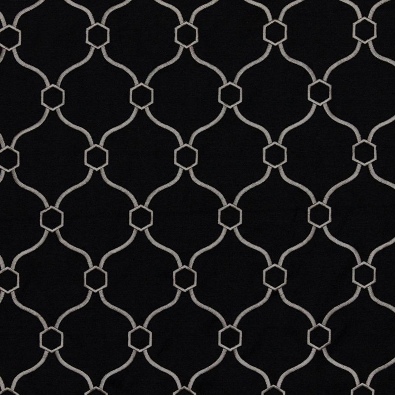 Suite Picardie Quatrefoil Fabric, Mica