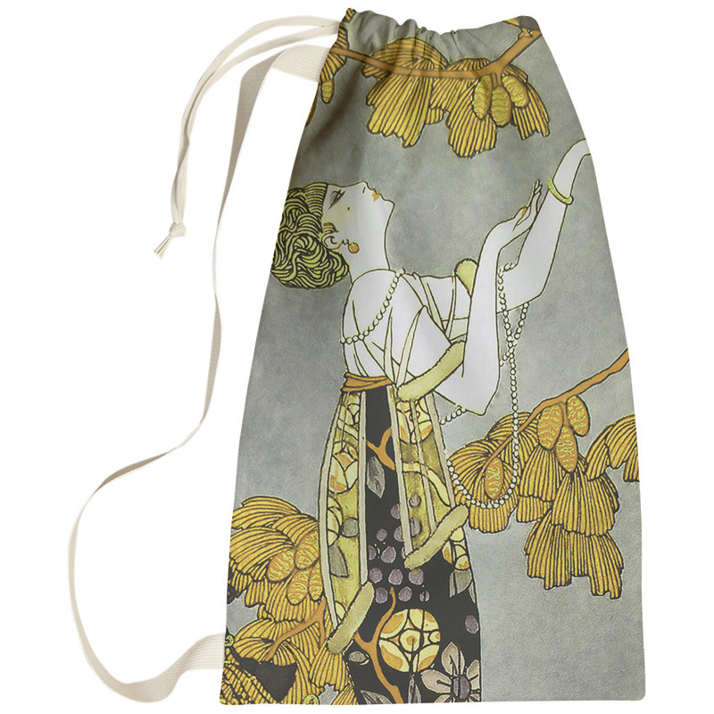 Sac à linge pour femme Simsbury, Grand (H 76,5 po x l 29,5 po x P 1,5 po), Or