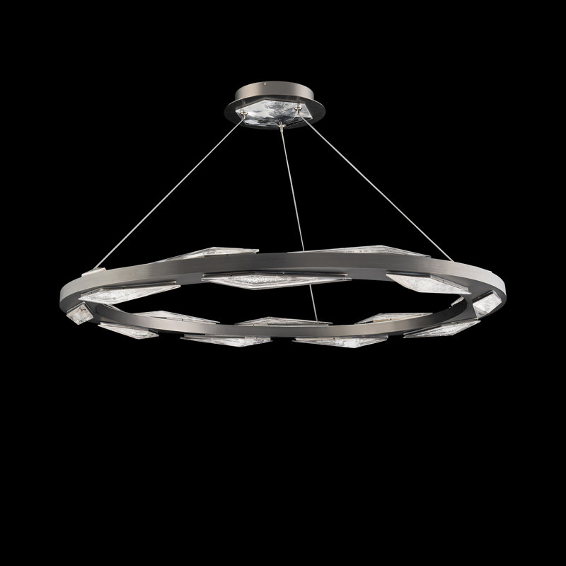 Bauble 18 - Light LED Pendant, Antique Nickel