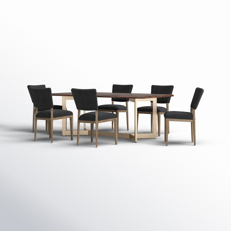 Ikal 7 Piece Dining Set, Grey