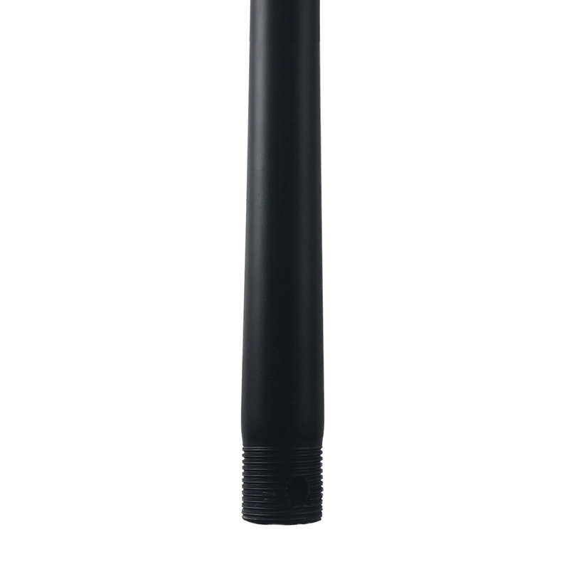  Tige de ventilateur de plafond 12 po noir mat, Noir mat, H 12 po x l 1 po x P 1 po