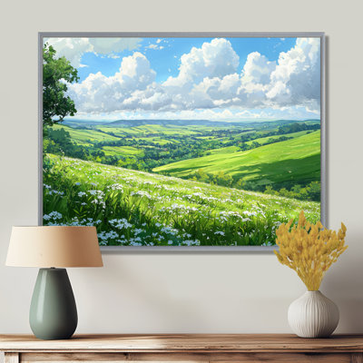 «Countryside At High Noon II», art mural sur toile
