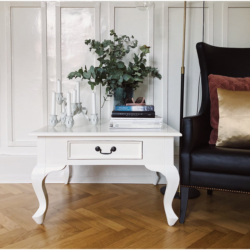 Derry Solid Wood Four Leg Coffee Table