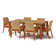 Tullio 6 - Person Patio Dining Set with Rectangular Table , Cushions Included