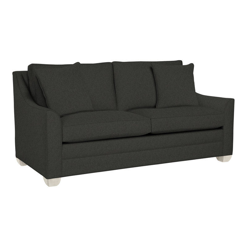 Canapé-lit Nicholas, Perigold Aspen flanelle gris anthracite, Navajo, Non