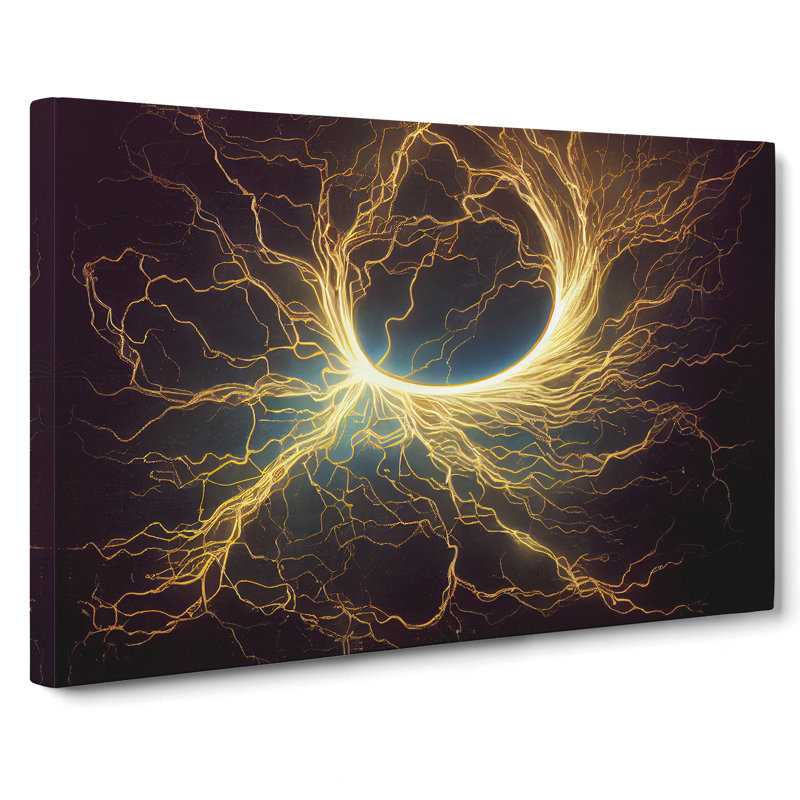 Electricity Vol.4 - Wrapped Canvas Print, 35cm H x 50cm W x 3cm D