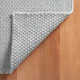 Honeycomb French Blue/Ivory Handwoven Wool Rug