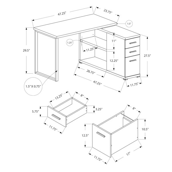 Dimensions du produit