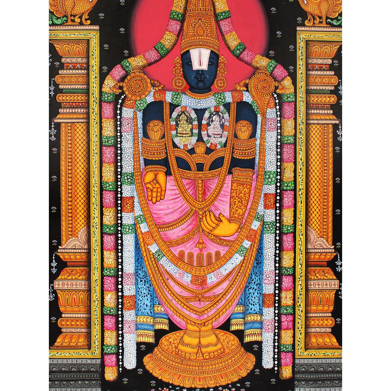 Shri Venkateswara Balaji | Patta Painting | Odisha Art